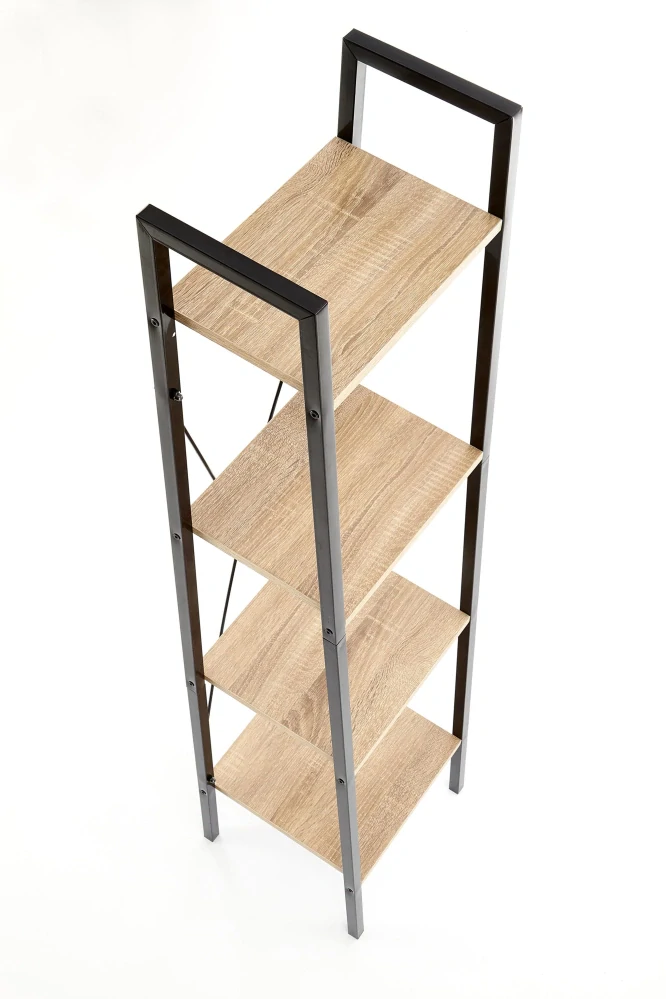 NARVIK REG1 čierny / dub sonoma