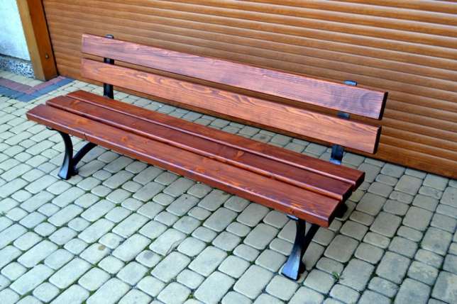 Parková lavička Mesto 150cm